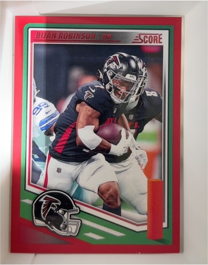 2025 Panini Score #223 Bijan Robinson — front