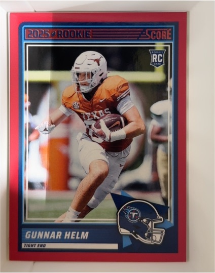 2025 Panini Score #99 Gunnar Helm — front