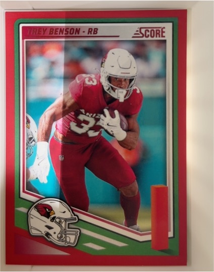 2025 Panini Score #281 Trey Benson — front