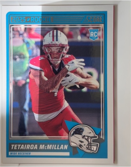 2025 Panini Score #17 Tetairoa McMillan — front