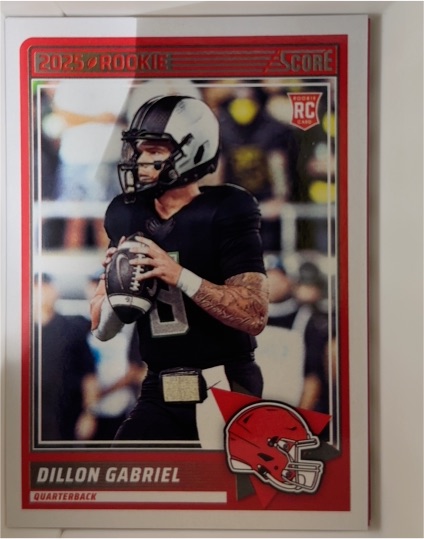 2025 Panini Score #41 Dillon Gabriel — front