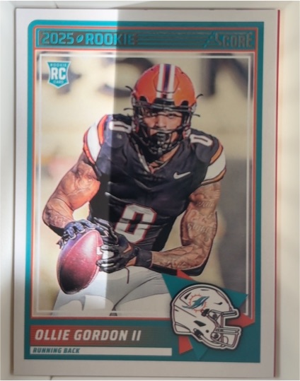 2025 Panini Score #10 Ollie Gordon II — front