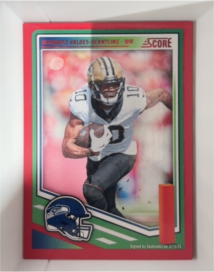 2025 Panini Score #155 Marquez Valdes-Scantling — front