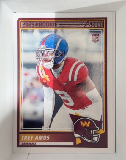 2025 Panini Score #92 Trey Amos Rookie — front