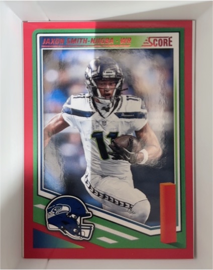 2025 Panini Score #185 Jaxon Smith-Njigba — front