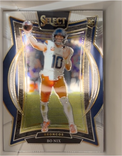 2024 Panini Select Concourse #30 Bo Nix — front