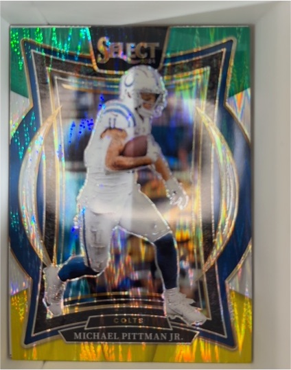 2024 Panini Select Concourse #83 Michael Pittman Jr. — front