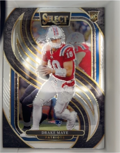 2024 Panini Select #113 Drake Maye — front