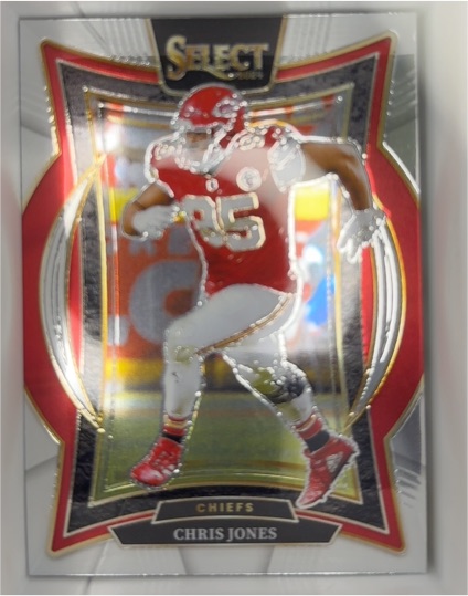 2024 Panini Select #19 Chris Jones — front