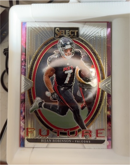 2024 Panini Select #12 Bijan Robinson Select Future — front