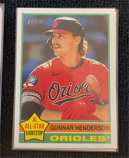 2025 Topps Heritage #174 Gunnar Henderson — front