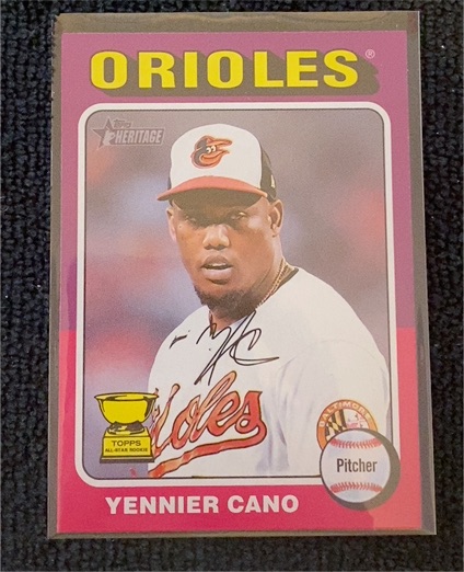 2024 Topps Heritage #121 Yennier Cano — front