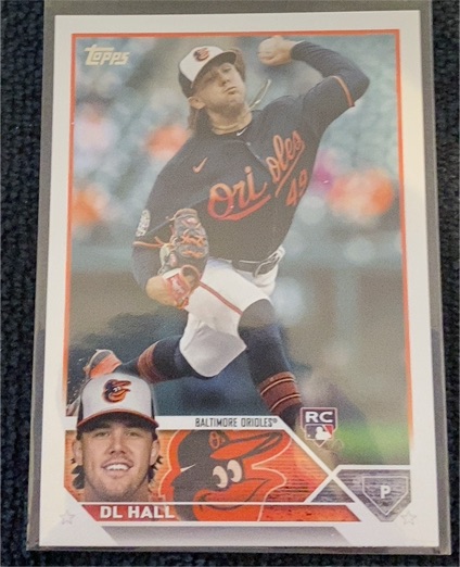 2023 Topps Series 2 #547 DL Hall — front