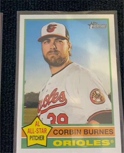 2025 Topps Heritage #140 Corbin Burnes — front