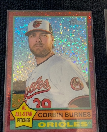 2025 Topps Heritage Chrome #140 Corbin Burnes — front