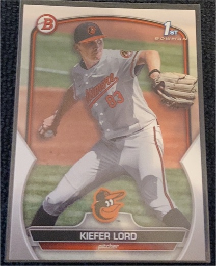 2023 Bowman Draft #BD-137 Kiefer Lord — front