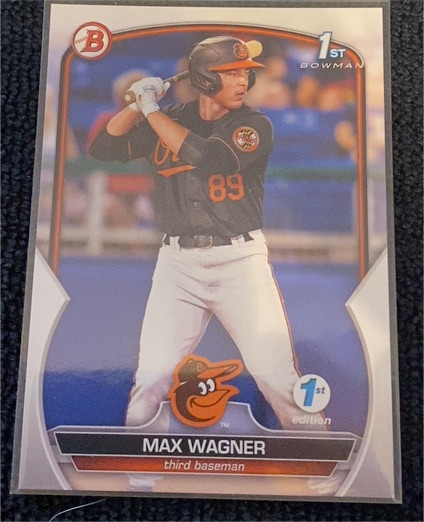 2023 Bowman #89 Max Wagner — front
