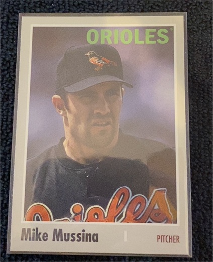 2024 Topps Archives #108 Mike Mussina Baltimore Orioles — front