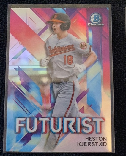 2021 Bowman Chrome Futurist #FUT-HK Heston Kjerstad — front