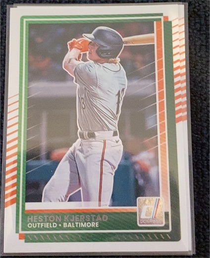 2025 Panini Donruss #8 Heston Kjerstad — front