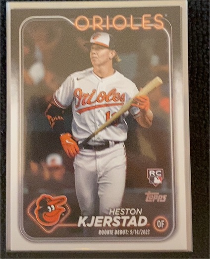 2024 Topps Update Series #US86 Heston Kjerstad — front