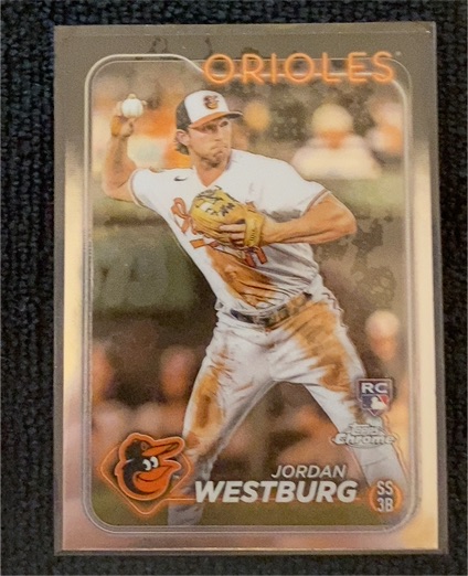 2024 Topps Chrome #277 Jordan Westburg — front