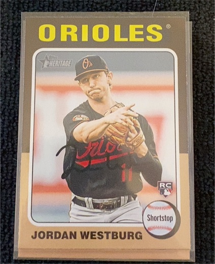 2024 Topps Heritage #229 Jordan Westburg — front