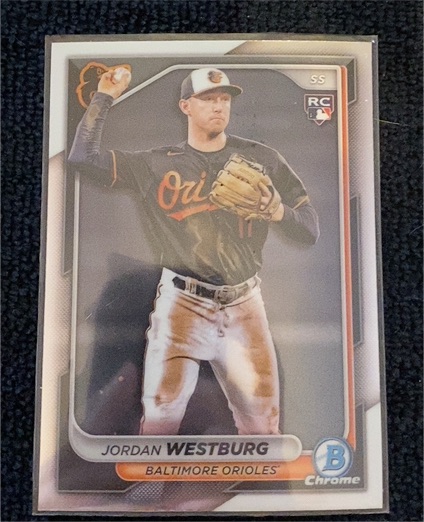2024 Bowman Chrome #17 Jordan Westburg — front