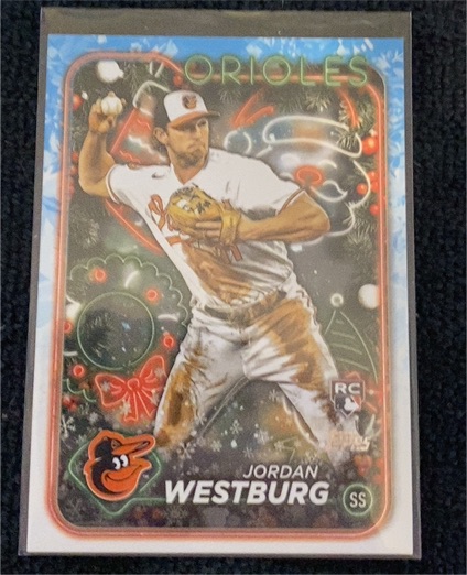 2024 Topps Holiday #H29 Jordan Westburg — front