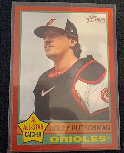 2025 Topps Heritage #294 Adley Rutschman — front