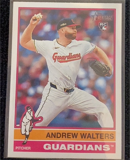 2025 Topps Heritage #484 Andrew Walters — front