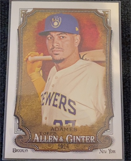 2024 Topps Allen & Ginter #342 Willy Adames — front