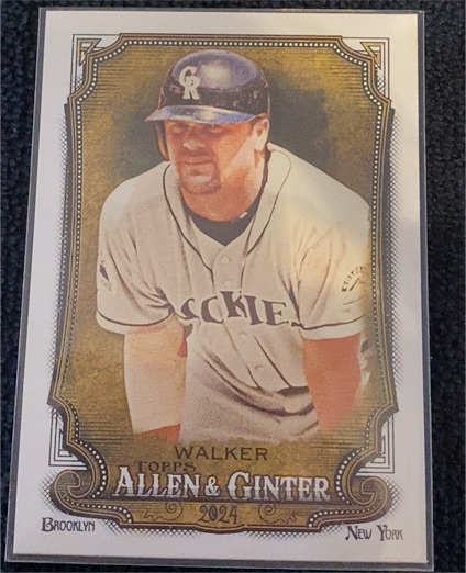 2024 Topps Allen & Ginter #326 Larry Walker — front