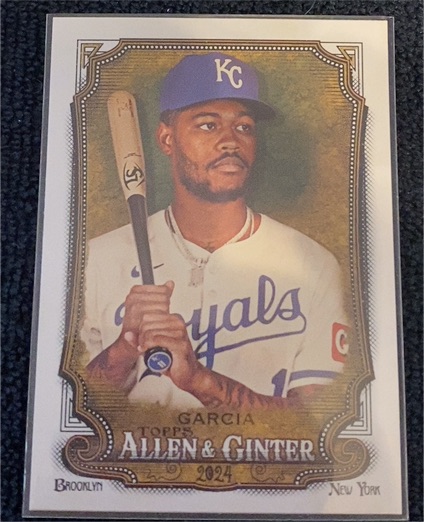 2024 Topps Allen & Ginter #344 Maikel Garcia — front