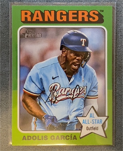 2024 Topps Heritage #86 Adolis García — front