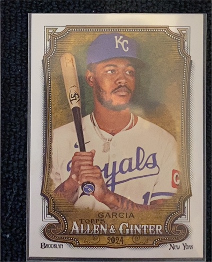 2024 Topps Allen & Ginter #344 Maikel Garcia — front