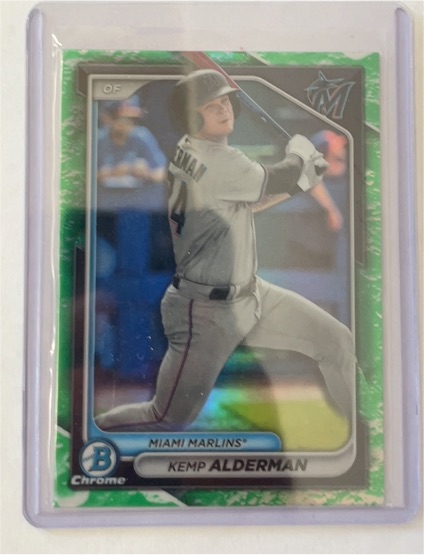 2024 Bowman Chrome #BCP-82 Kemp Alderman — front