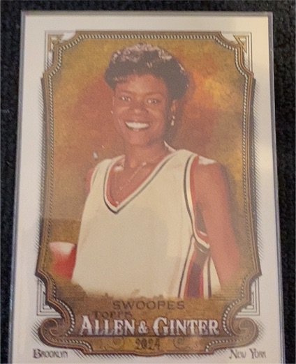 2024 Topps Allen & Ginter #218 Sheryl Swoopes — front