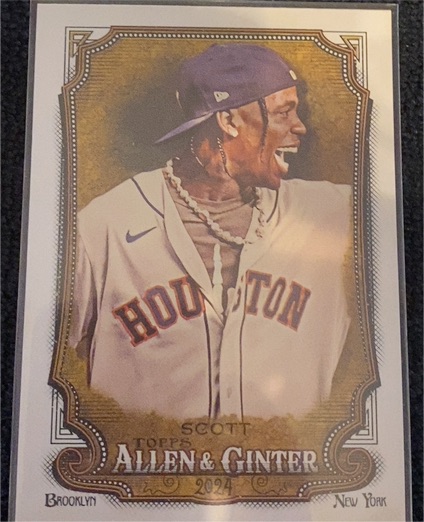 2024 Topps Allen & Ginter #274 Travis Scott — front
