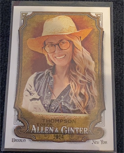 2024 Topps Allen & Ginter #249 Erika Thompson — front