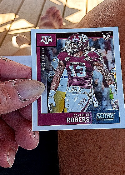 2020 Score #384 Kendrick Rogers — front