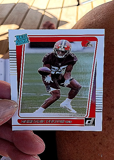 2021 Donruss #293 Demetric Felton — front