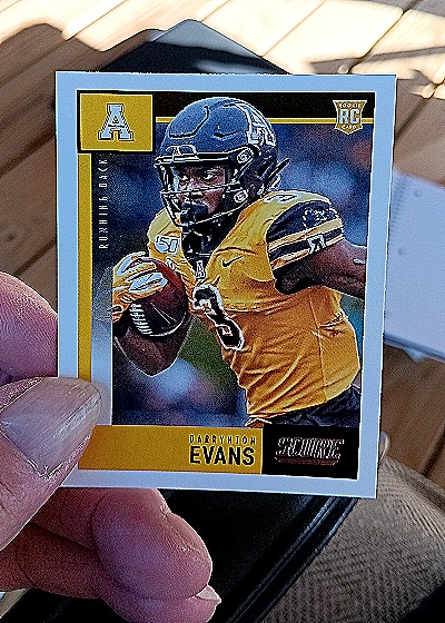 2020 Panini Score #379 Darrynton Evans — front