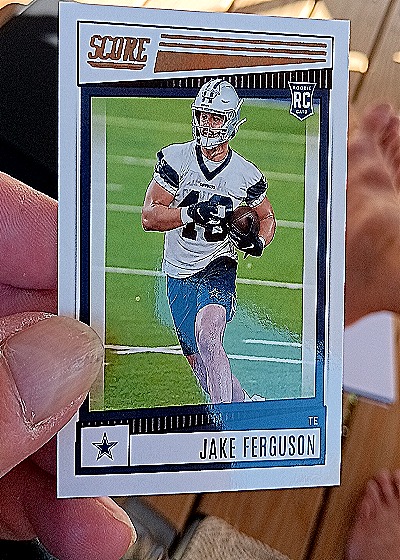 2022 Panini Score #375 Jake Ferguson — front