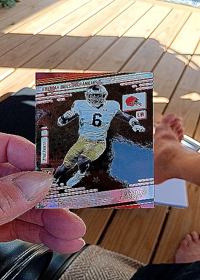 2021 Panini Prestige #249 Jeremiah Owusu-Koramoah — front
