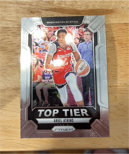 2024 Panini Prizm WNBA Top Tier #10 Ariel Atkins — front