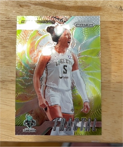 2024 Panini Prizm WNBA #7 Kayla Thornton Fractal — front