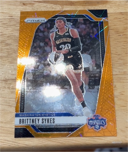 2024 Panini Prizm WNBA #80 Brittney Sykes — front