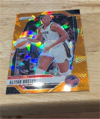 2024 Panini Prizm WNBA #119 Aliyah Boston — front