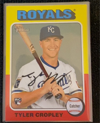 2024 Topps Heritage High Number #630 Tyler Cropley — front